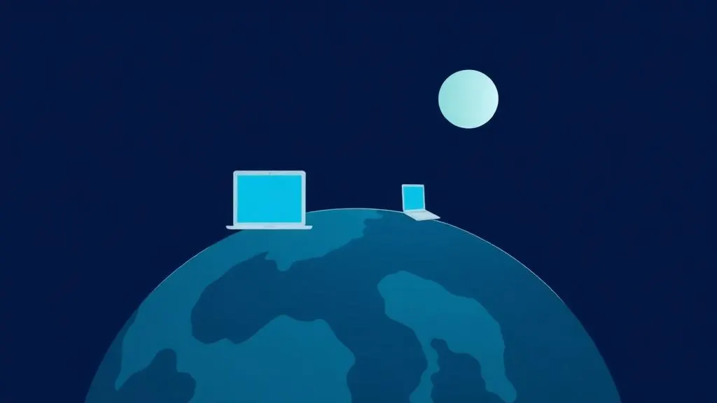 The Remote Hiring Playbook: Interviewing and Onboarding Across Time Zones — illustration for Remote Work article